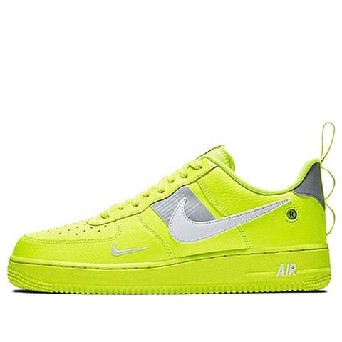 Nike Air Force 1 Utility Volt 2 AJ7747-700 Chính Hãng - Qua Sử Dụng - Độ Mới Cao