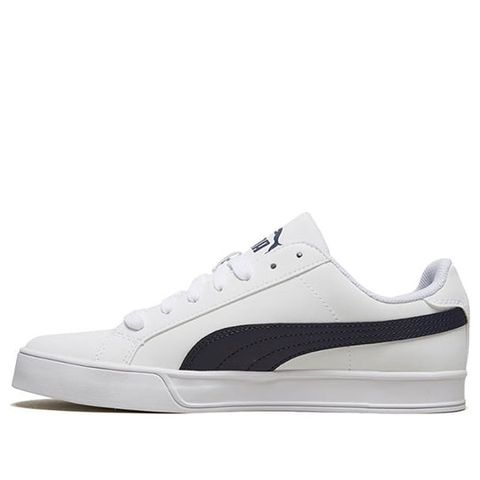 Puma Smash Vulc Leather Trainers 359622-10 Chính Hãng - Qua Sử Dụng - Độ Mới Cao