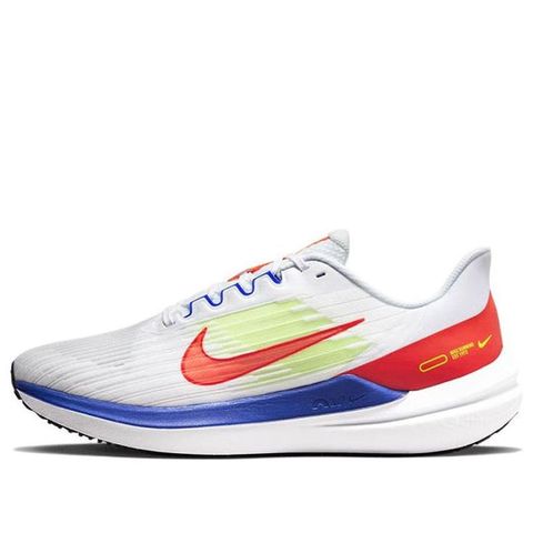 Nike Air Winflo 9 Bright Crimson Racer Blue DX3355-100 Chính Hãng - Qua Sử Dụng - Độ Mới Cao