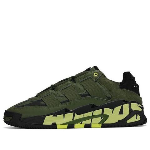 Adidas Niteball 'Oive Green' ART FX7645 Chính Hãng - Qua Sử Dụng - Độ Mới Cao