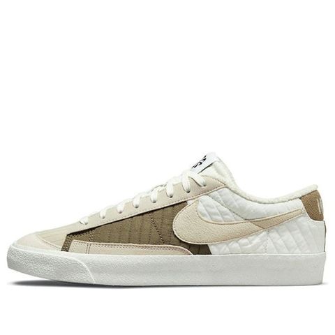 Nike Blazer 77 Low Premium Sail Brown Kelp Orange DD8026-100 Chính Hãng - Qua Sử Dụng - Độ Mới Cao