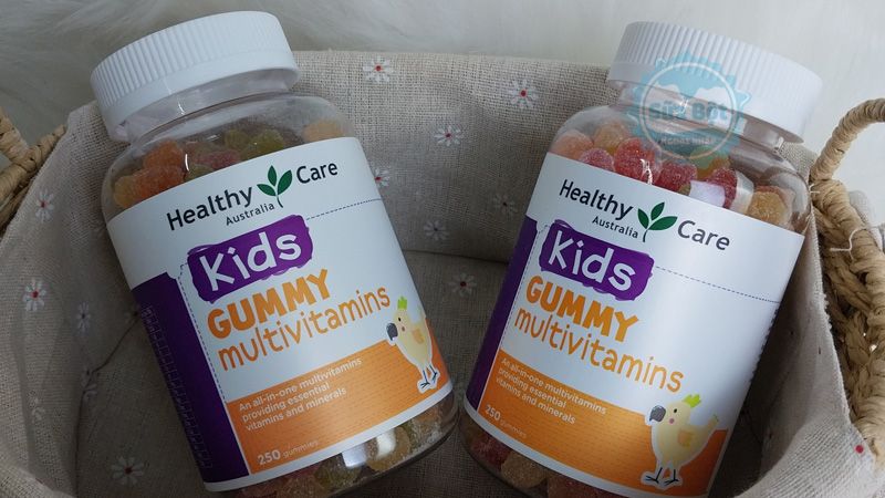Healthycare Kids Gummy Multivitamin 250v,- Úc.