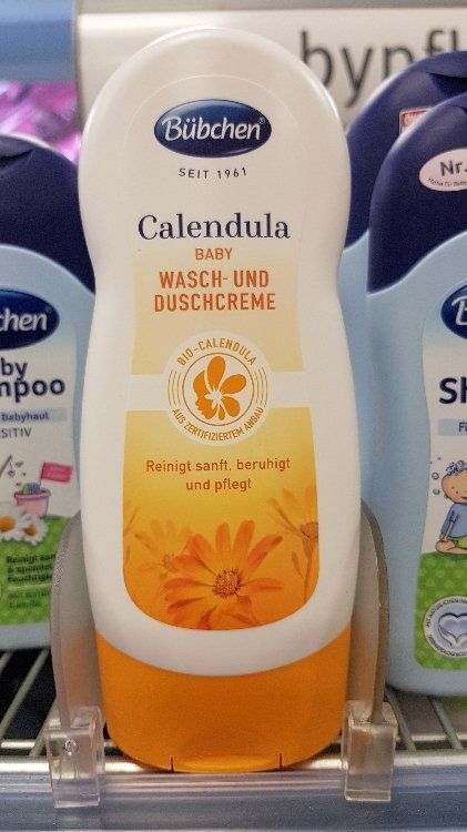 BUBCHEN- Sữa tắm gội Canlendula baby Wash + Shampoo 230ml, Đức (chai)