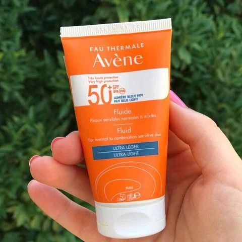 kem chống nắng avene Fragrance - free fluide spf 50 , 50ml Pháp, (da hỗn hợp, không mùi) (Tuýp)