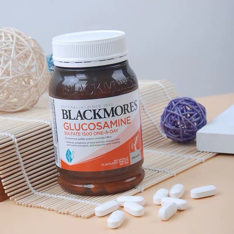 Blackmores Glucosamine bổ sung xương khớp Sulfate 1500mg 180vien- Úc. (Lọ)