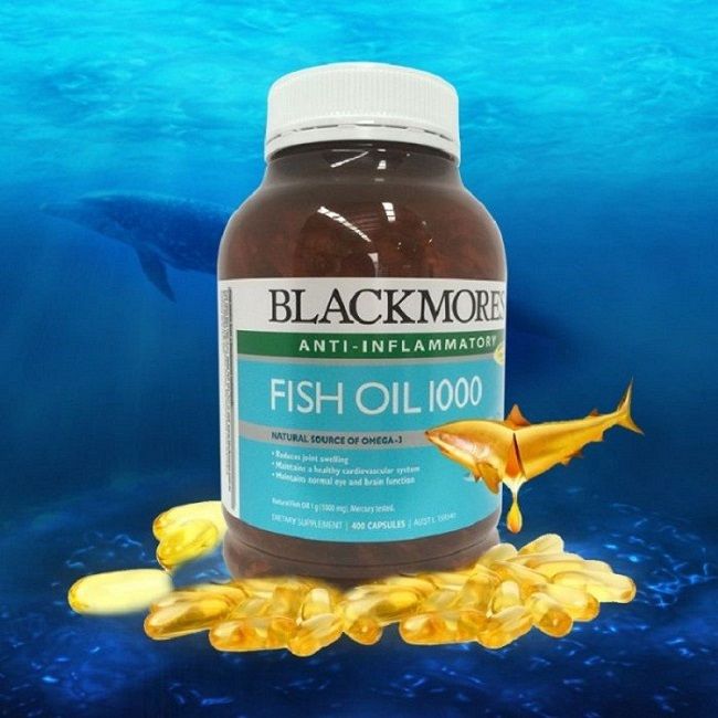 BlackMores dầu cá Fish Oil Mini Caps 400 Viên (Lọ)