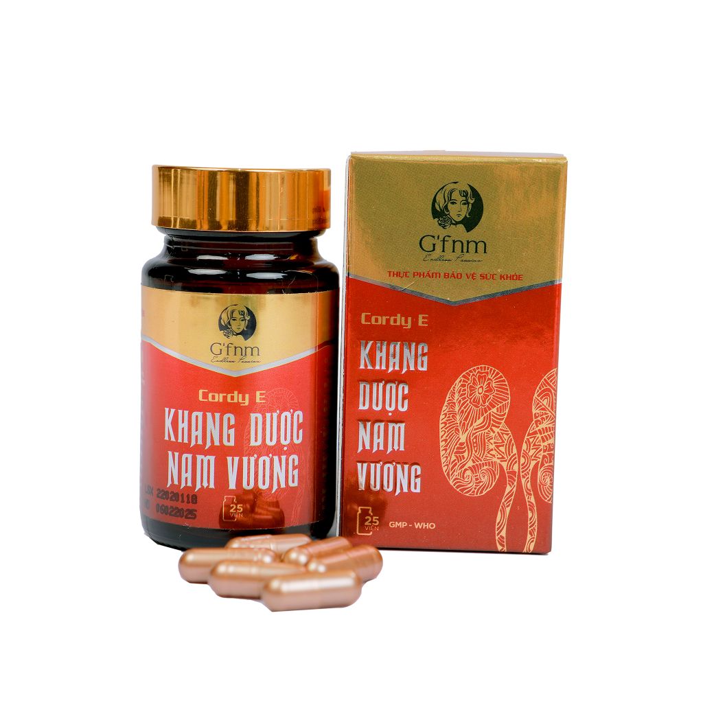 KHANG DƯỢC NAM VƯƠNG (Tăng cường sinh lý nam hộp 25 viên)