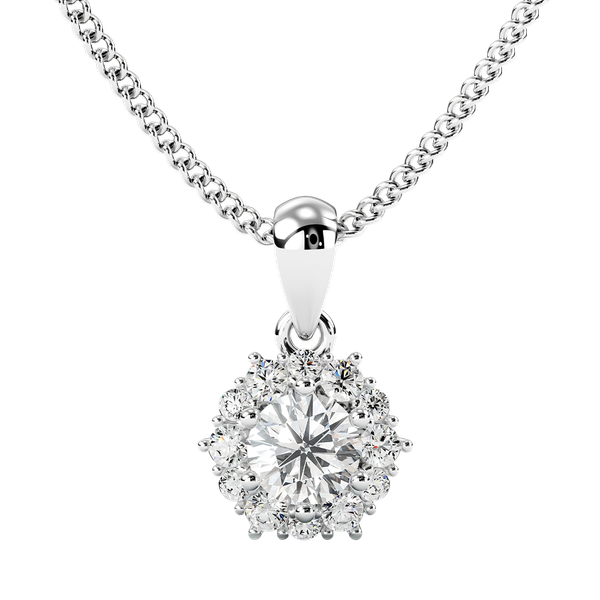 Mặt Dây Chuyền Kim Cương Tự Nhiên - PDFYJ2300181