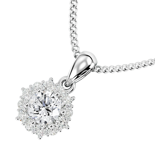 Mặt Dây Chuyền Kim Cương Tự Nhiên - PDFYJ2300181