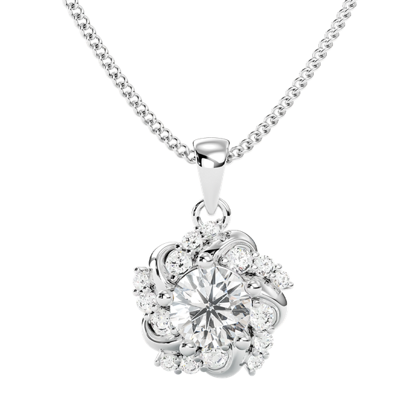 Mặt Dây Chuyền Kim Cương Tự Nhiên - PDFYJ2300391