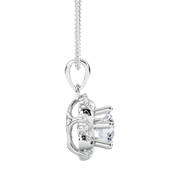 Mặt Dây Chuyền Kim Cương Tự Nhiên - PDFYJ2300391