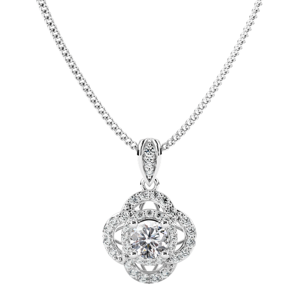Mặt Dây Chuyền Kim Cương Tự Nhiên - PDFYJ2300461