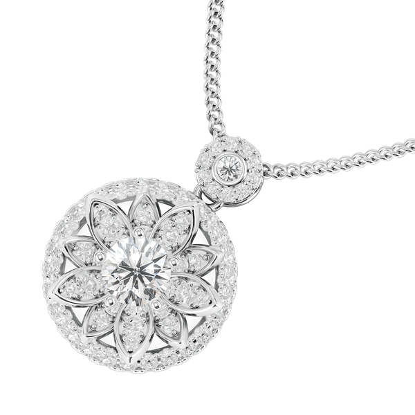 Mặt Dây Chuyền Kim Cương Tự Nhiên - PDFYJ2300571