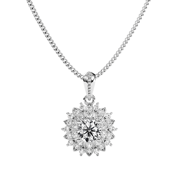Mặt Dây Chuyền Kim Cương Tự Nhiên - PDFYJ2300901