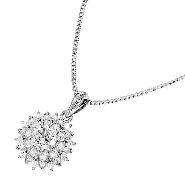 Mặt Dây Chuyền Kim Cương Tự Nhiên - PDFYJ2300901