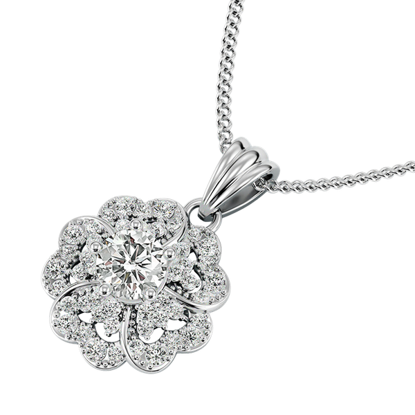 Mặt Dây Chuyền Kim Cương Tự Nhiên - PDFYJ2400141