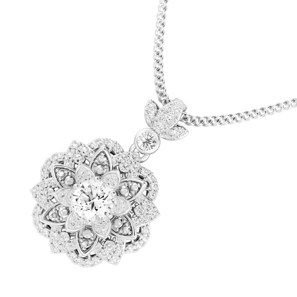 Mặt Dây Chuyền Kim Cương Tự Nhiên - PDFYJ2400661