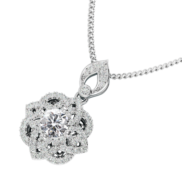 Mặt Dây Chuyền Kim Cương Tự Nhiên - PDFYJ2400691