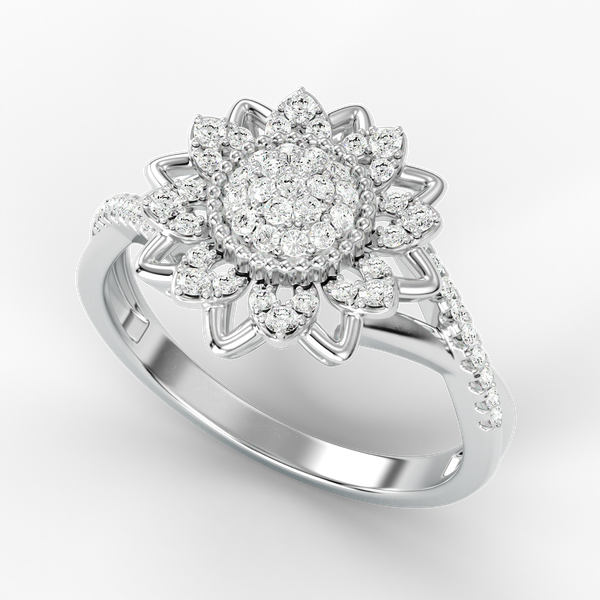 Nhẫn Nữ Kim Cương Tự Nhiên - RIFNJ2401841