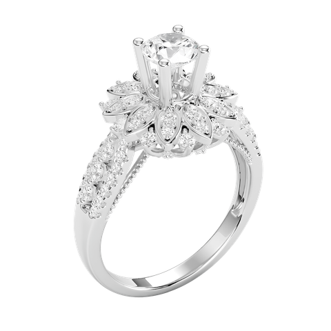 Nhẫn Nữ Kim Cương Tự Nhiên - RIFYJ2300901