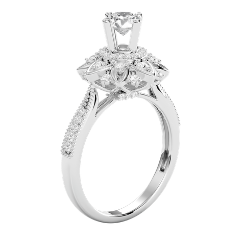 Nhẫn Nữ Kim Cương Tự Nhiên - RIFYJ2300931