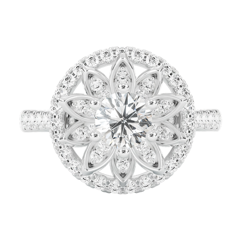 Nhẫn Nữ Kim Cương Tự Nhiên - RIFYJ2300941