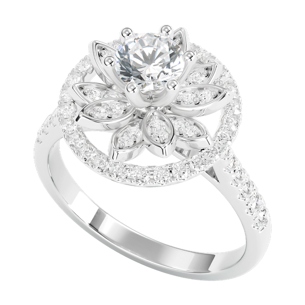 Nhẫn Nữ Kim Cương Tự Nhiên - RIFYJ2300941