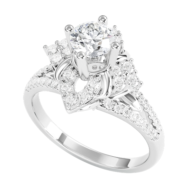 Nhẫn Nữ Kim Cương Tự Nhiên - RIFYJ2301441