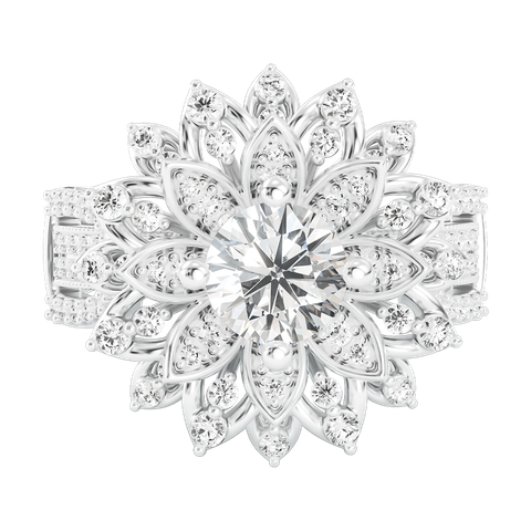 Nhẫn Nữ Kim Cương Tự Nhiên - RIFYJ2400671