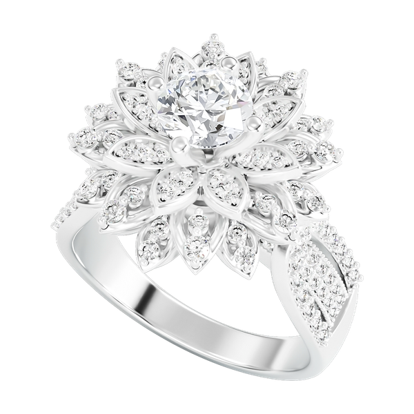 Nhẫn Nữ Kim Cương Tự Nhiên - RIFYJ2400671