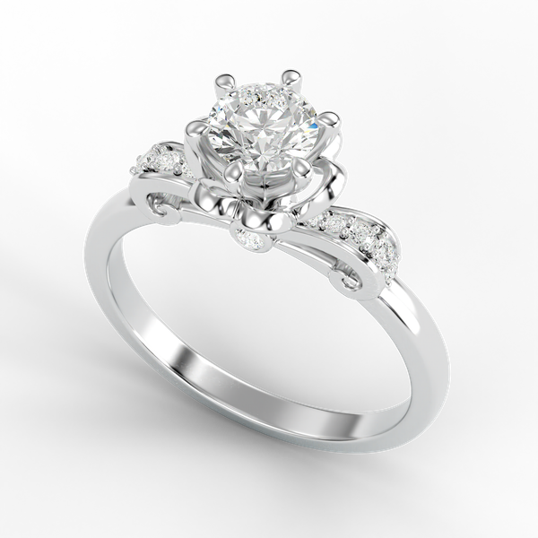 Nhẫn Nữ Kim Cương Tự Nhiên - RIFYJ2401641