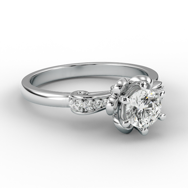 Nhẫn Nữ Kim Cương Tự Nhiên - RIFYJ2401641