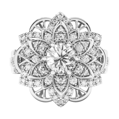 Nhẫn Nữ Kim Cương Tự Nhiên - RIFYJ2401801