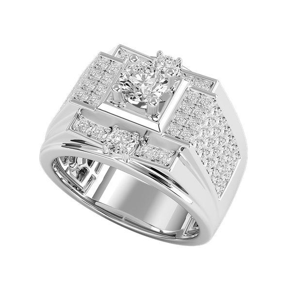 Nhẫn Nam Kim Cương Tự Nhiên - RIMYJ2100371