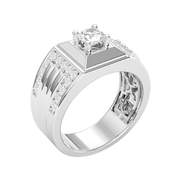 Nhẫn Nam Kim Cương Tự Nhiên - RIMYJ2100451