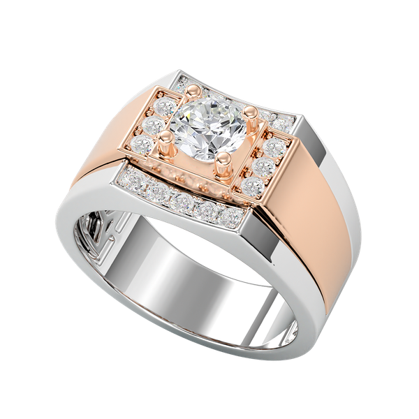 Nhẫn Nam Kim Cương Tự Nhiên - RIMYJ2200891