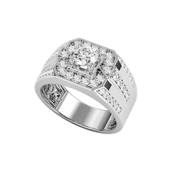 Nhẫn Nam Kim Cương Tự Nhiên - RIMYJ2300541