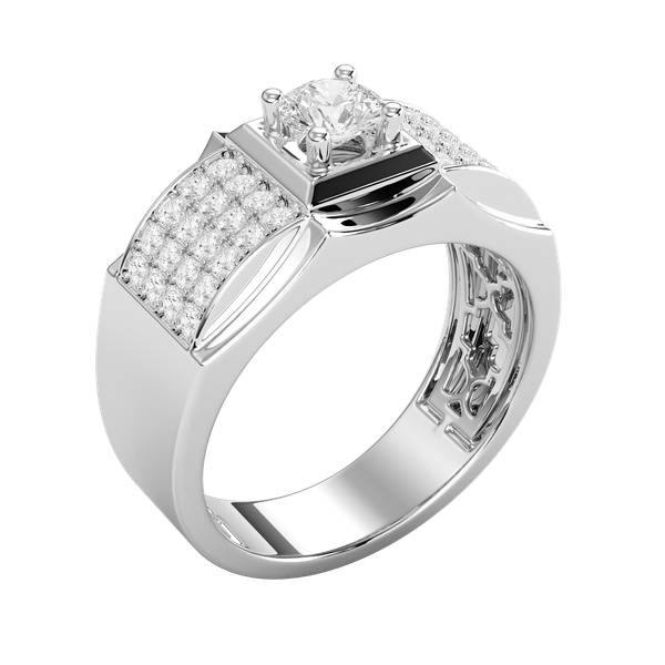 Nhẫn Nam Kim Cương Tự Nhiên - RIMYJ2300551