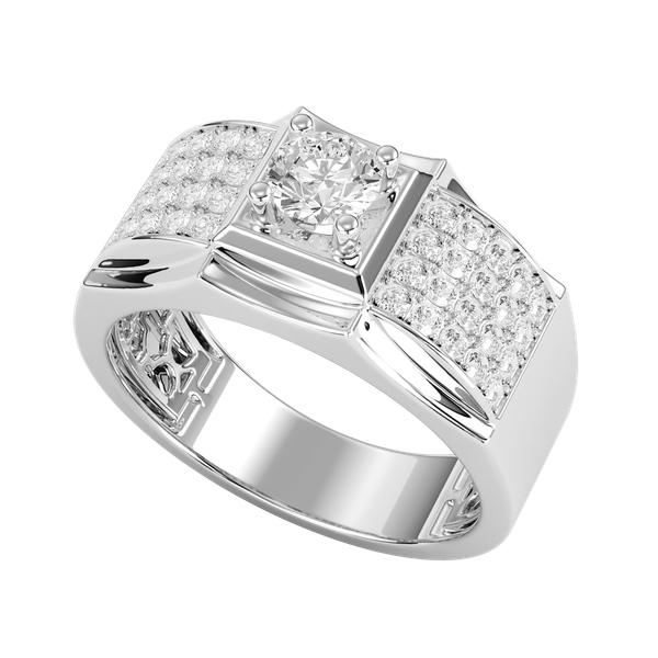 Nhẫn Nam Kim Cương Tự Nhiên - RIMYJ2300551
