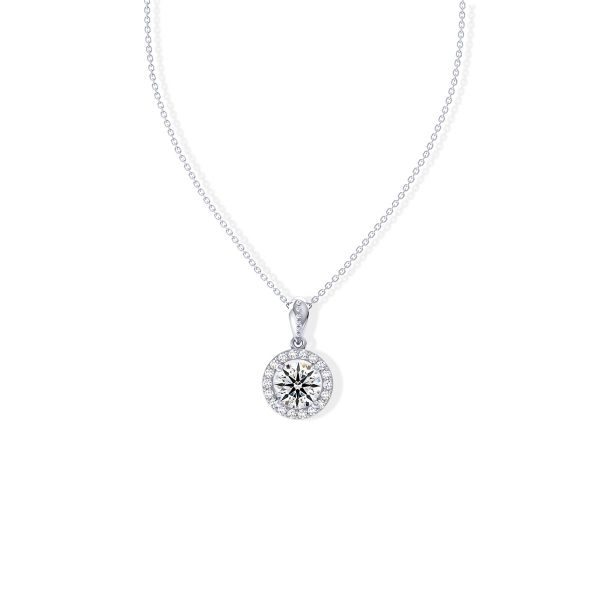 Mặt Dây Chuyền Kim Cương Tự Nhiên Vàng 18K