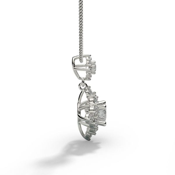 Mặt Dây Chuyền Kim Cương Tự Nhiên Vàng 18K