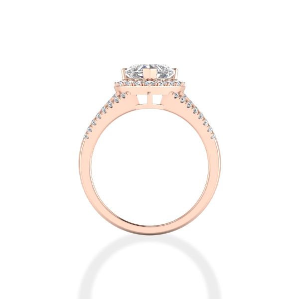 Nhẫn Nữ Kim Cương Tự Nhiên Vàng 18K