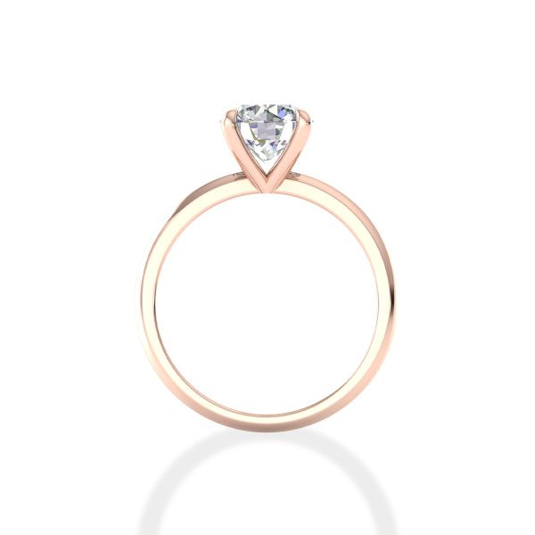 Nhẫn Nữ Kim Cương Tự Nhiên Vàng 18K