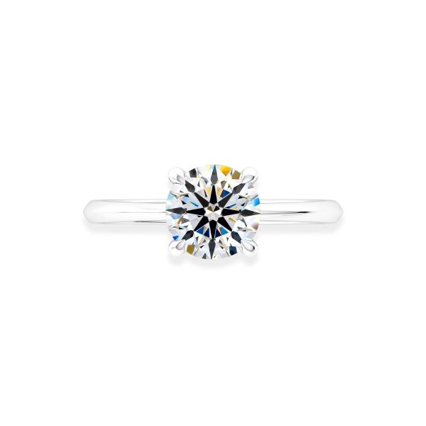 Nhẫn Nữ Kim Cương Tự Nhiên Vàng 18K