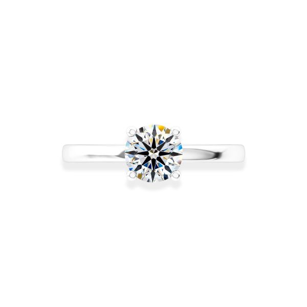 Nhẫn Nữ Kim Cương Tự Nhiên Vàng 18K
