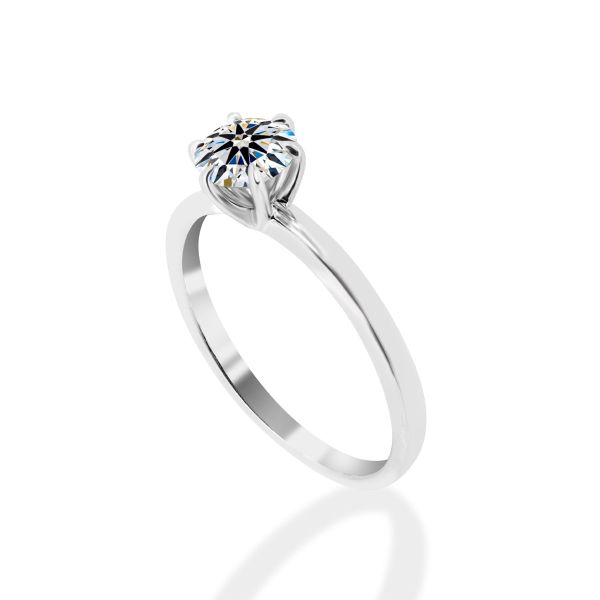 Nhẫn Nữ Kim Cương Tự Nhiên Vàng 18K