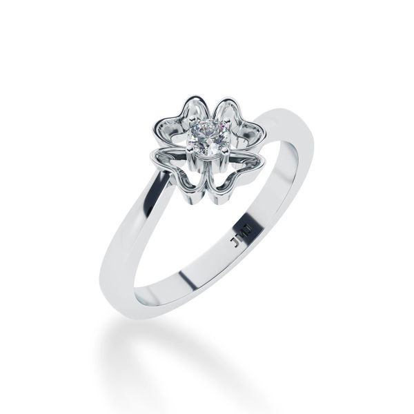 Nhẫn Nữ Kim Cương Tự Nhiên Vàng 18K