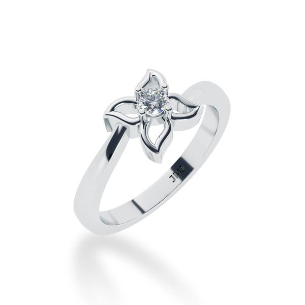 Nhẫn Nữ Kim Cương Tự Nhiên Vàng 18K