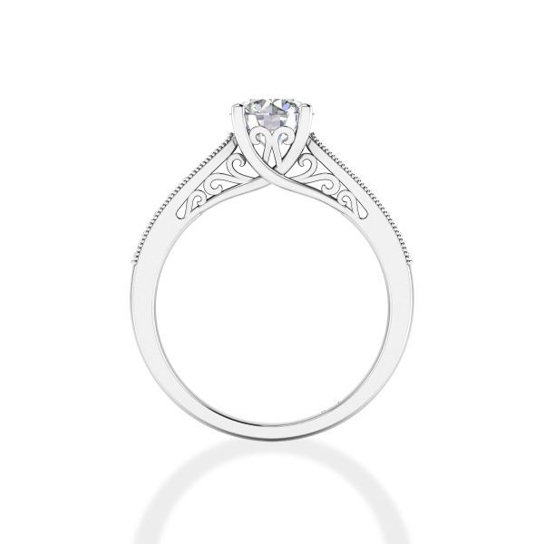 Nhẫn Nữ Kim Cương Tự Nhiên Vàng 18K