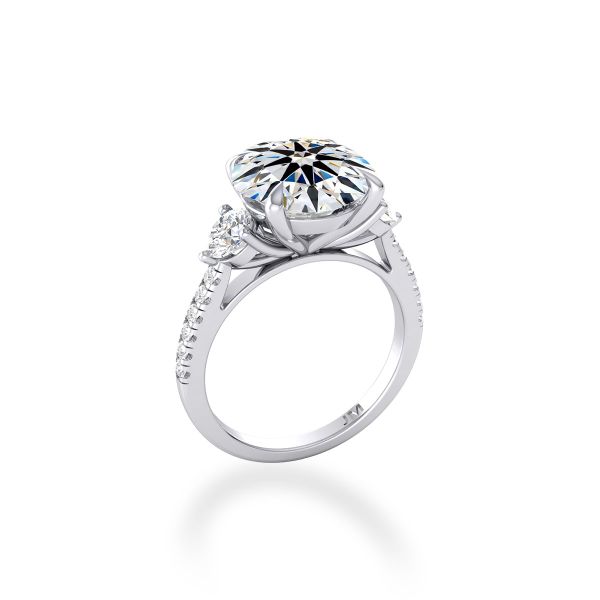 Nhẫn Nữ Kim Cương Tự Nhiên Vàng 18K